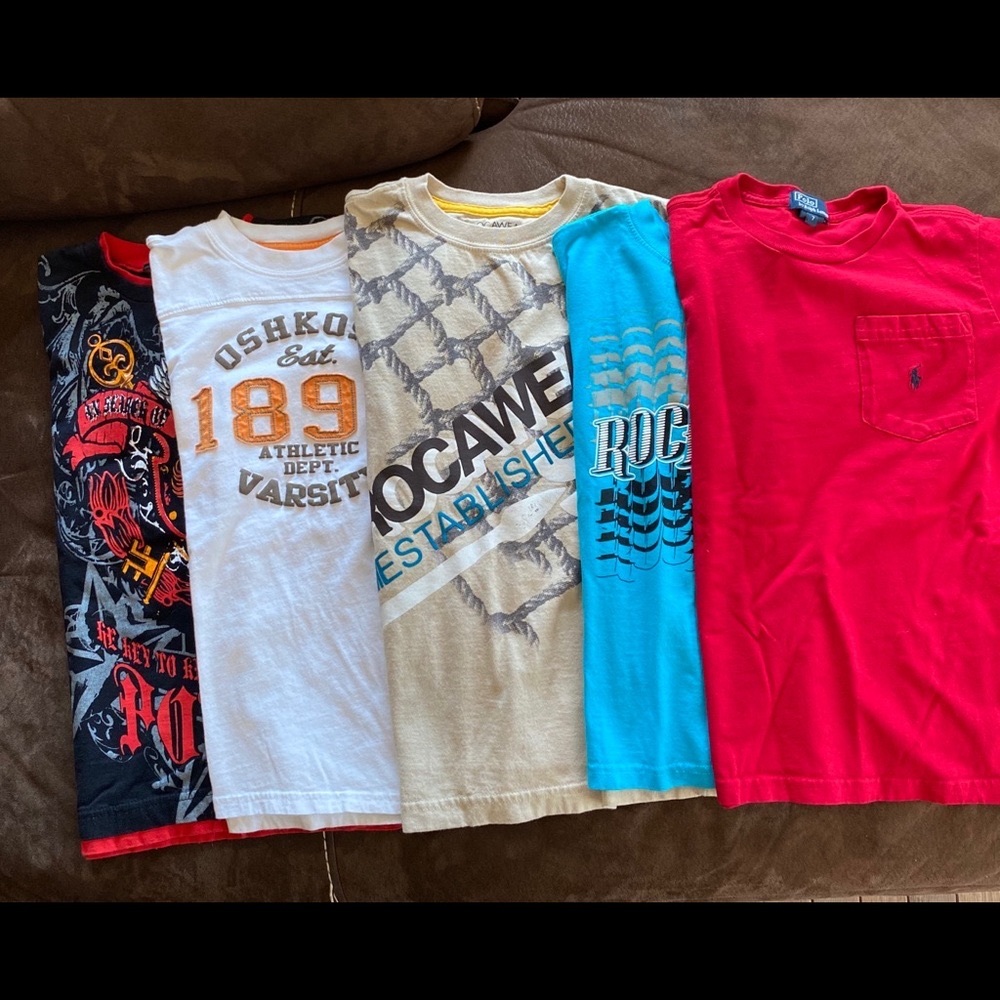 Boy's T-Shirts - (4 included) All size 7/7x - Picture 2 of 7